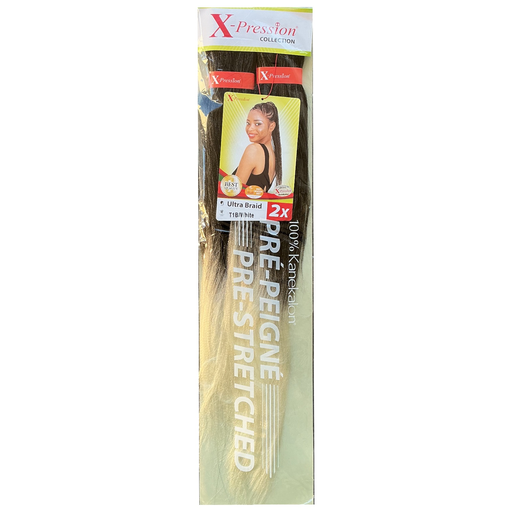 [X-P2331] X-Pression Pre-Stretched 46" Col.T1B/White