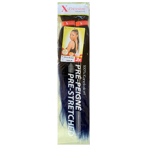 [X-P2328] X-Pression Pre-Stretched 46" Col.T1B/Blue