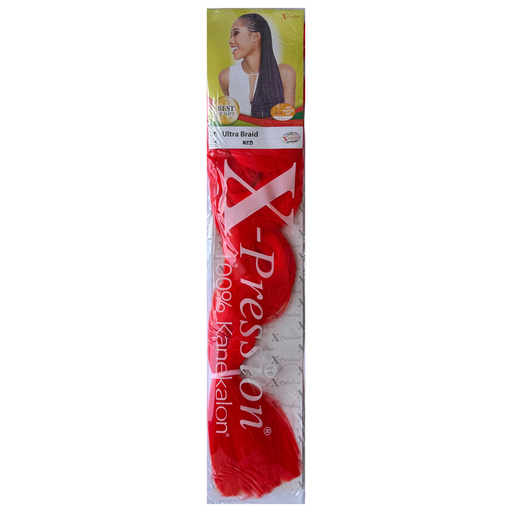 [X-P2368] X-Pression Ultra Braid Col. RED