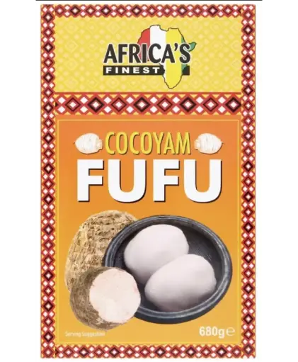[AFR1036] Africa's Finest Cocoyam Fufu 6x680g