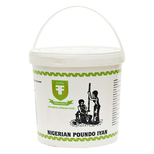 [POU1926] Poundo Iyan Fola Foods (Nigeria)  Bucket 9kg