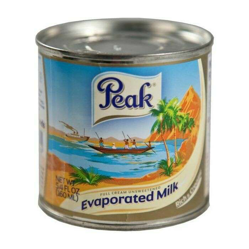 [PEA1898] Peak Evaporated Milk Full Cream Unsweetened 24x170g