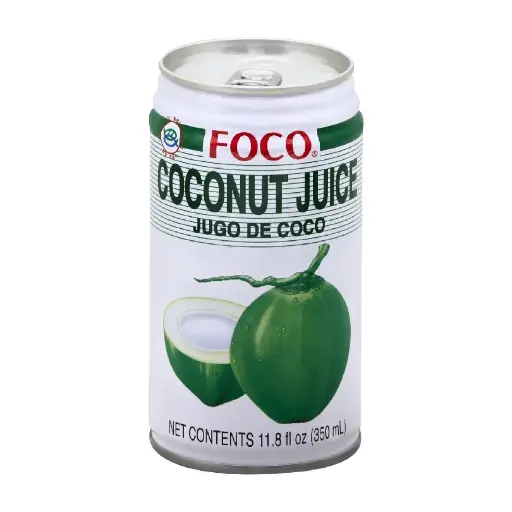 [FOC1531] Foco Coconut Juice Cans 24x350ml