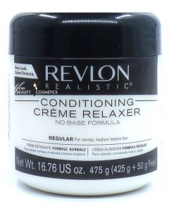 [REV1993] Revlon Realistic Conditioning Créme Relaxer Regular(black) 475g