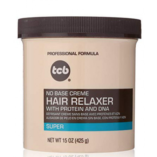[TCB2217] TCB No Base Creme Hair Relaxer Super (Big)- 15oz