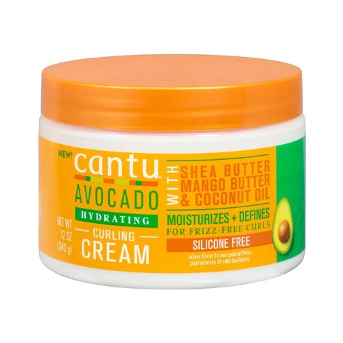 [CAN1189] CANTU Avocado Hydrating Curling Cream (jar) 340ml