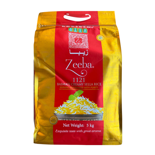 [ZEE2541] Zeeba Premium Sella Basmati Rice 4x5kg