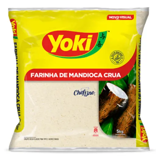 [YOK2547] Yoki Farinha de Mandioca Crua 500g
