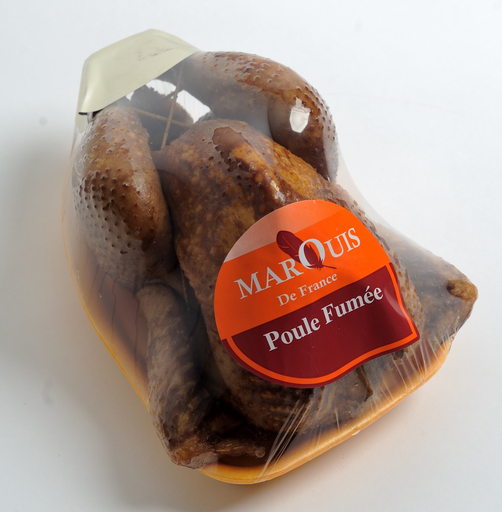 [POU2607] Poule Fumée Marquis De France 8x800g (env.)