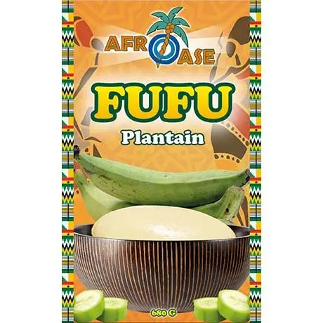 [AFR2633] AFROASE Plantain Flour Fufu 680g