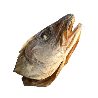 [STO2637] Stockfish Cod Heads AFP 1kg