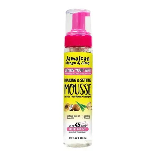 [JAM2651] Jamaican Mango & Lime Braiding & Setting Mousse 237ml.