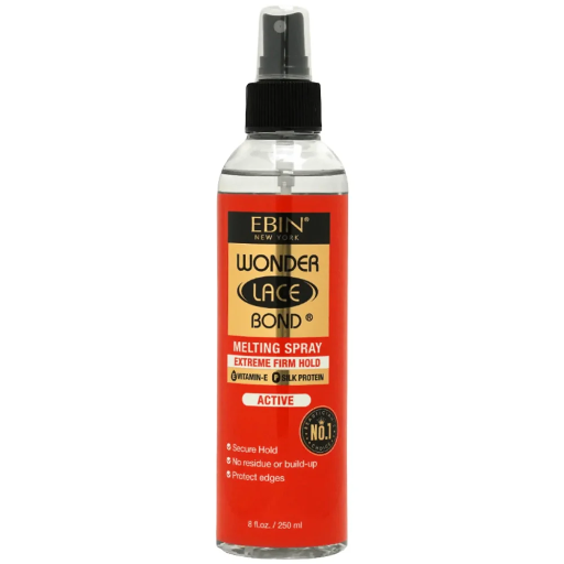 [EBI2656] Ebin Wonder Lace Bond Melt Spray Active 250ml (Red)