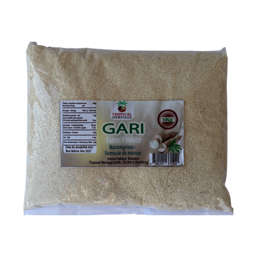 [GAR2676] Gari White (Togo) Tropical Heritage 1kg