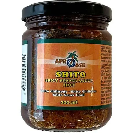 [AFR2696] AFROASE Shito Hot 212ml