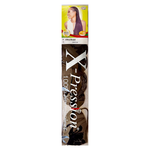 [X-P2717] X-Pression Ultra Braid Col.Dark Plum