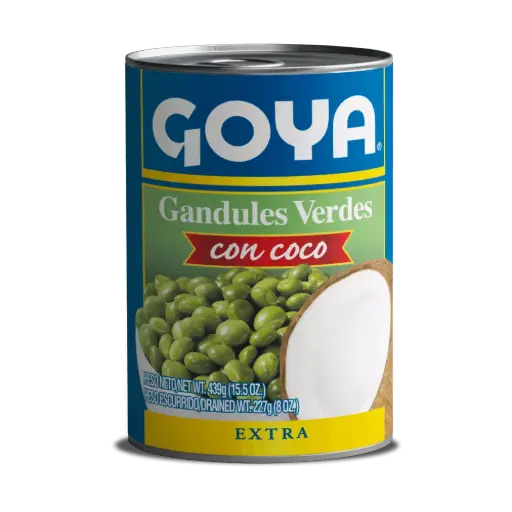 [GOY2784] Goya Green pigeon peas with coconut (Gandul con coco verde) 439g