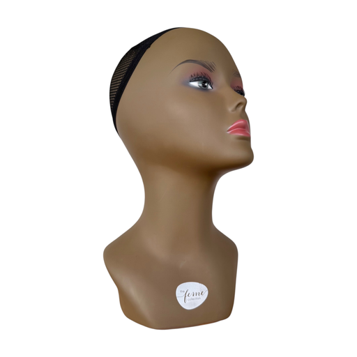[MAN2861] Mannequin Heads Brown Small (Wig Head)
